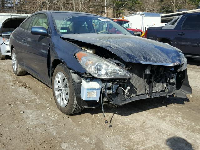 4T1CE30P56U749645 - 2006 TOYOTA CAMRY SOLA BLUE photo 1