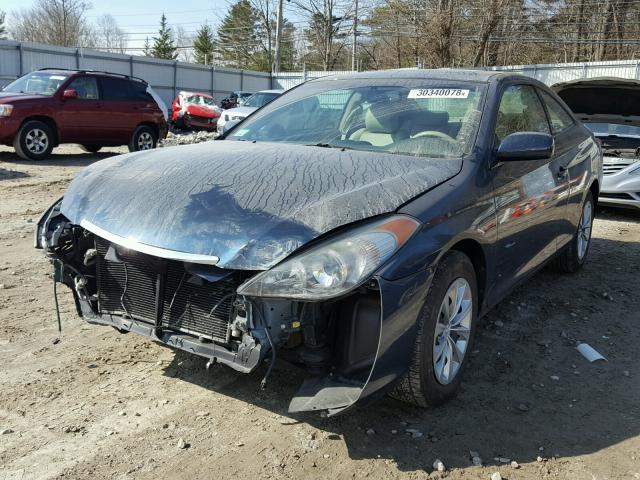 4T1CE30P56U749645 - 2006 TOYOTA CAMRY SOLA BLUE photo 2