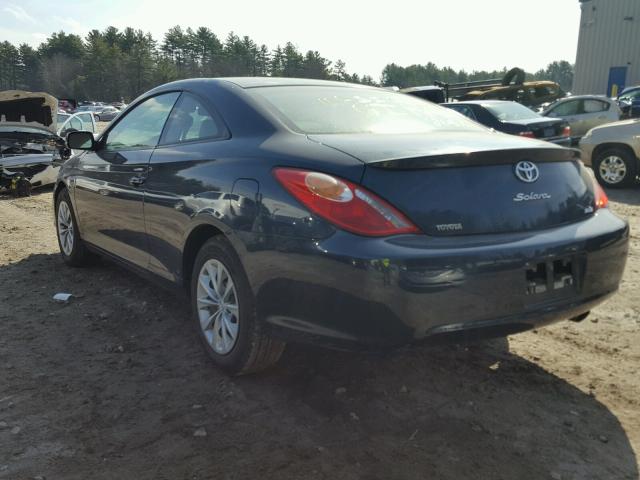 4T1CE30P56U749645 - 2006 TOYOTA CAMRY SOLA BLUE photo 3