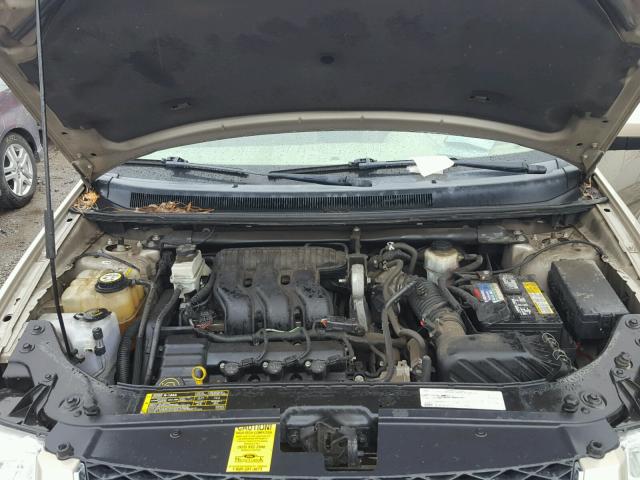 1FMDK06126GA45013 - 2006 FORD FREESTYLE GOLD photo 7