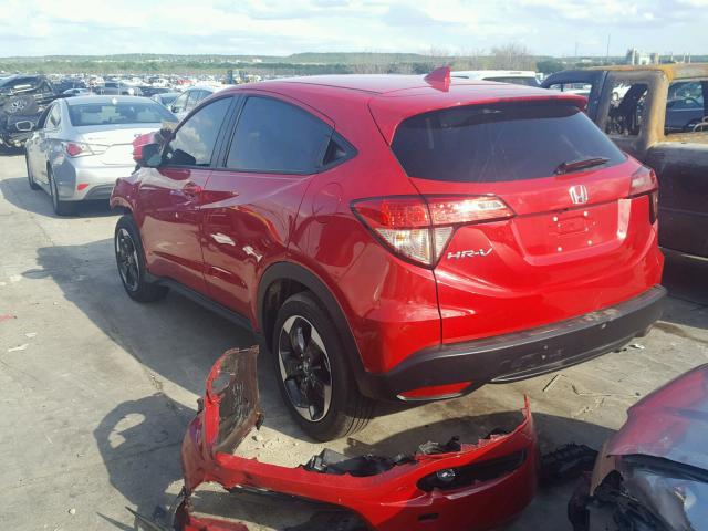 3CZRU5H53JG702927 - 2018 HONDA HR-V EX RED photo 3