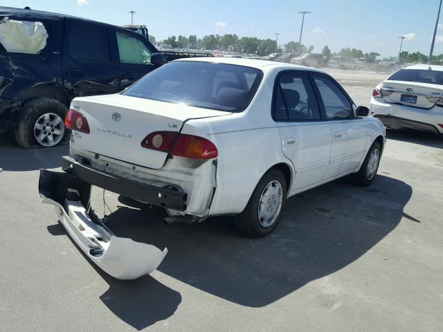 1NXBR12E52Z654755 - 2002 TOYOTA COROLLA CE WHITE photo 4