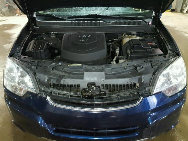 3GSDL537X9S565753 - 2009 SATURN VUE XR BLUE photo 7