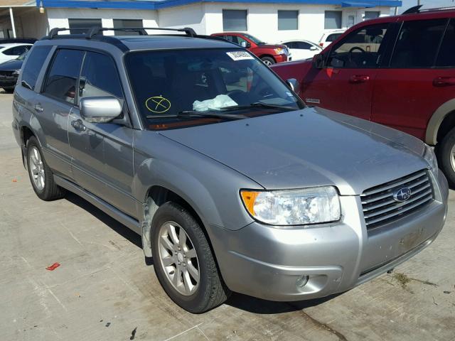 JF1SG65636H708697 - 2006 SUBARU FORESTER 2 SILVER photo 1