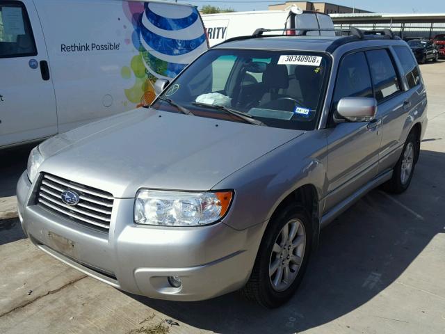 JF1SG65636H708697 - 2006 SUBARU FORESTER 2 SILVER photo 2