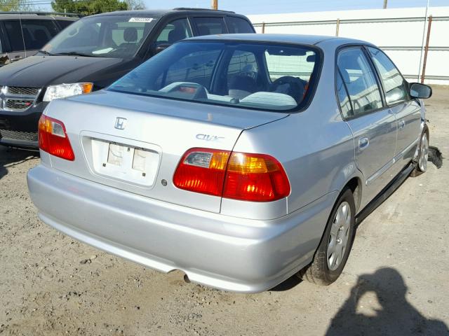 2HGEJ661XYH527154 - 2000 HONDA CIVIC BASE SILVER photo 4