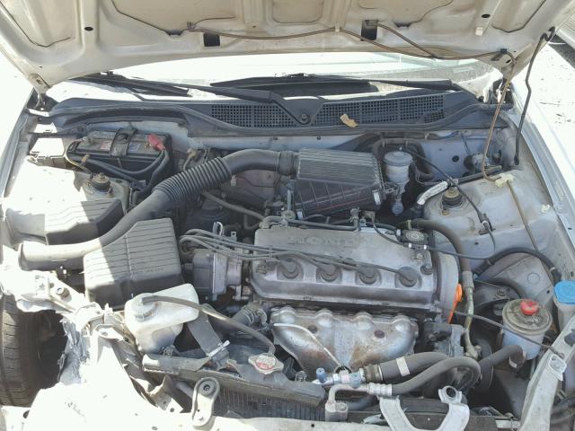 2HGEJ661XYH527154 - 2000 HONDA CIVIC BASE SILVER photo 7