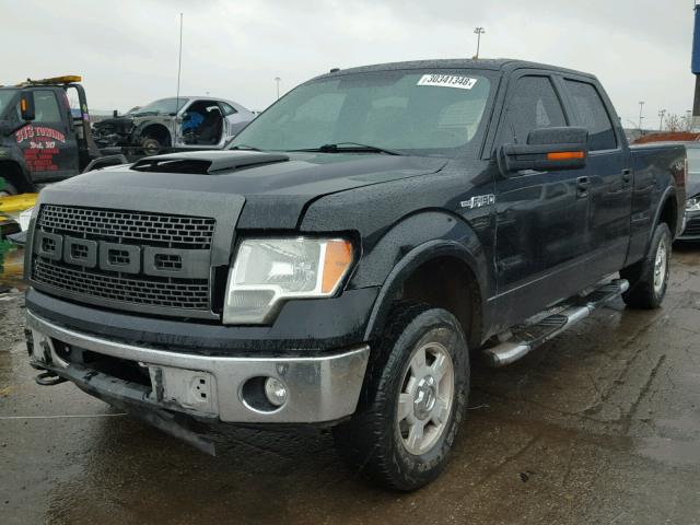 1FTPW14V29FA23864 - 2009 FORD F150 SUPER BLACK photo 2