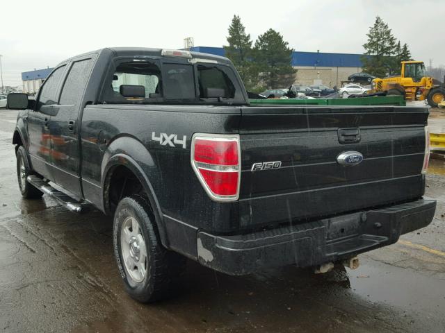 1FTPW14V29FA23864 - 2009 FORD F150 SUPER BLACK photo 3