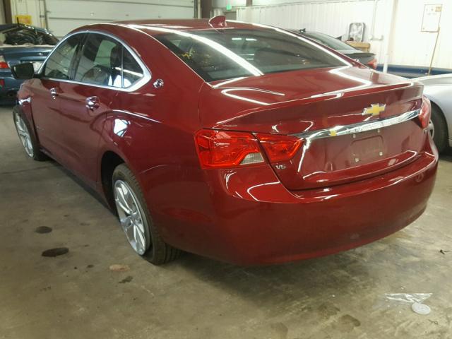 2G1105S38J9117298 - 2018 CHEVROLET IMPALA LT RED photo 3