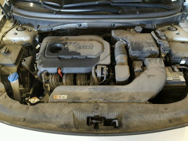 5NPE24AF7GH417459 - 2016 HYUNDAI SONATA SE SILVER photo 7