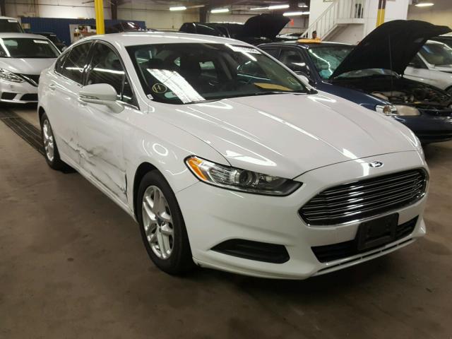 1FA6P0H73G5134737 - 2016 FORD FUSION SE WHITE photo 1