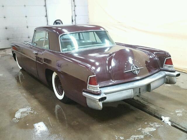 C56F3094 - 1956 LINCOLN CONTINENTL MAROON photo 3