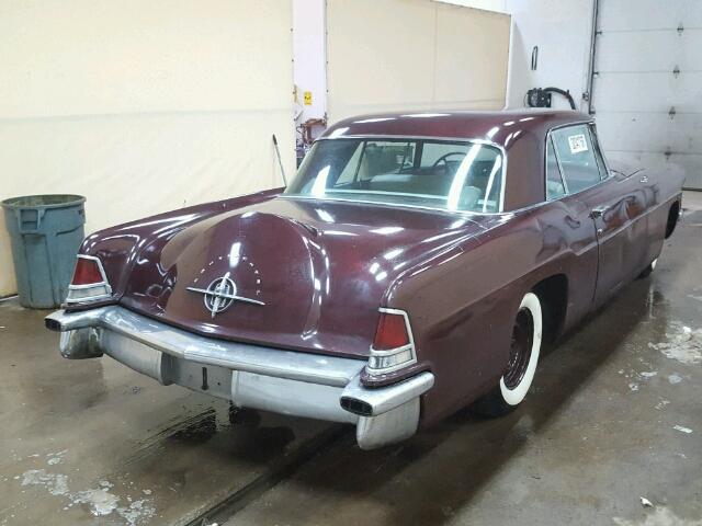 C56F3094 - 1956 LINCOLN CONTINENTL MAROON photo 4