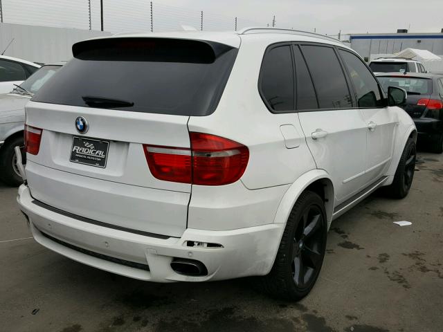 5UXFE8C51AL311050 - 2010 BMW X5 XDRIVE4 WHITE photo 4