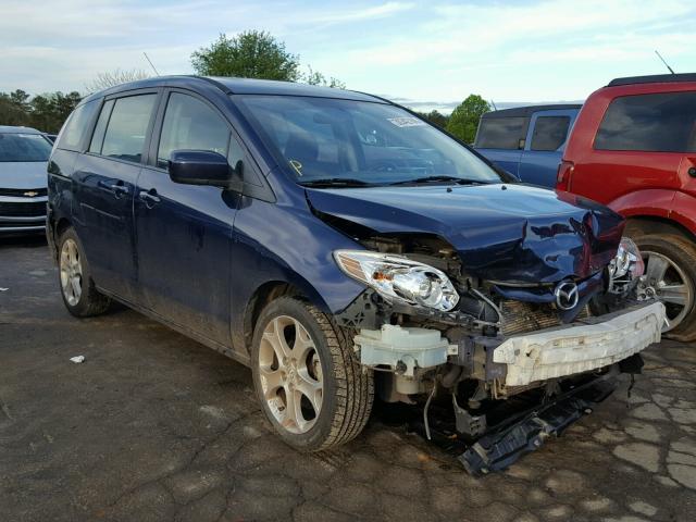 JM1CR2WL6A0367812 - 2010 MAZDA 5 BLUE photo 1