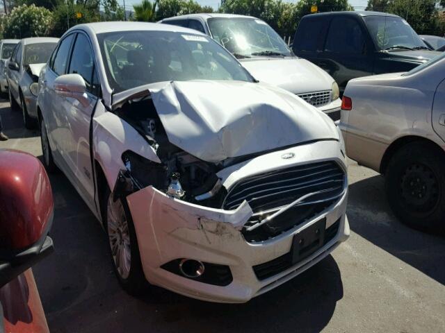 3FA6P0SU6ER186291 - 2014 FORD FUSION TIT WHITE photo 1