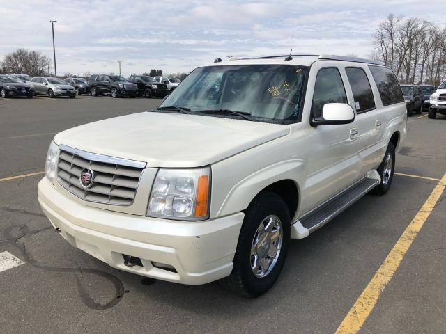 3GYFK66N65G187932 - 2005 CADILLAC ESCALADE E WHITE photo 2