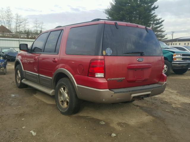 1FMFU18L23LC04168 - 2003 FORD EXPEDITION RED photo 3