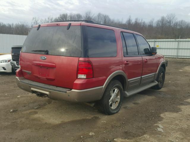 1FMFU18L23LC04168 - 2003 FORD EXPEDITION RED photo 4