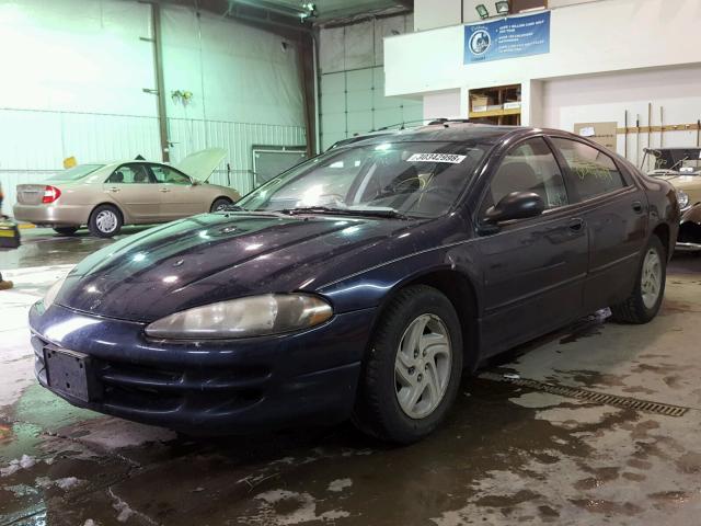 2B3HD46R92H237722 - 2002 DODGE INTREPID S 蓝色 照片 2