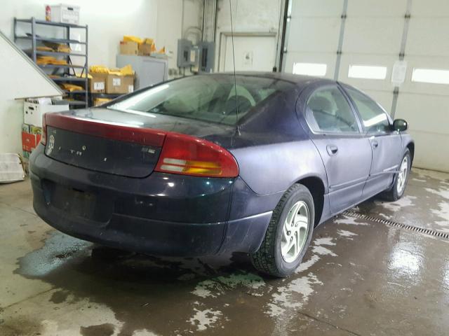 2B3HD46R92H237722 - 2002 DODGE INTREPID S BLUE photo 4