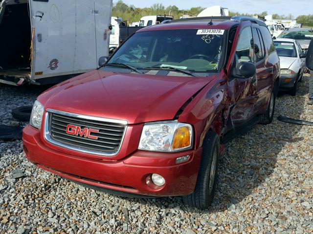 1GKES12S546180698 - 2004 GMC ENVOY XUV RED photo 2