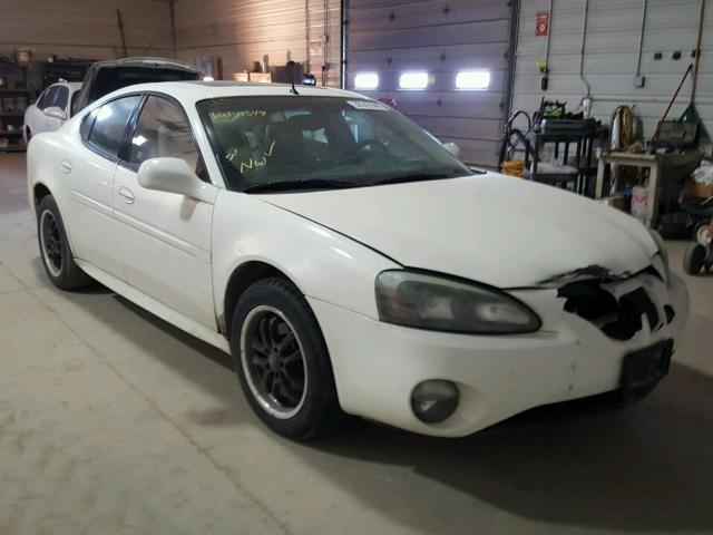 2G2WR524341261182 - 2004 PONTIAC GRAND PRIX WHITE photo 1