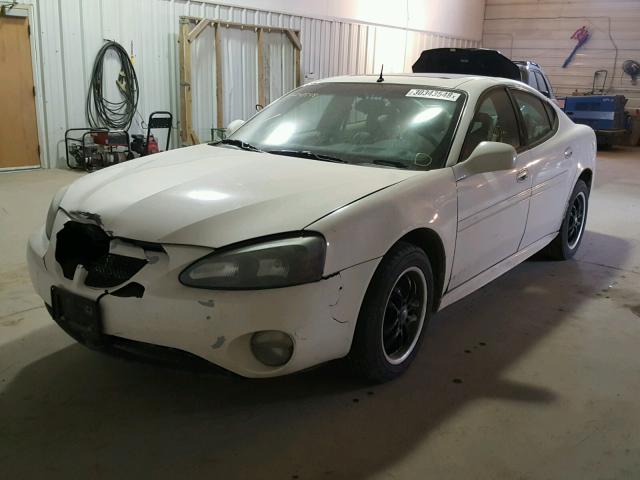 2G2WR524341261182 - 2004 PONTIAC GRAND PRIX WHITE photo 2