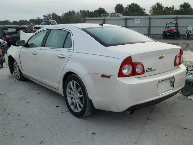 1G1ZE5E15BF104032 - 2011 CHEVROLET MALIBU LTZ 白色 照片 3