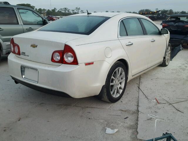 1G1ZE5E15BF104032 - 2011 CHEVROLET MALIBU LTZ 白色 照片 4