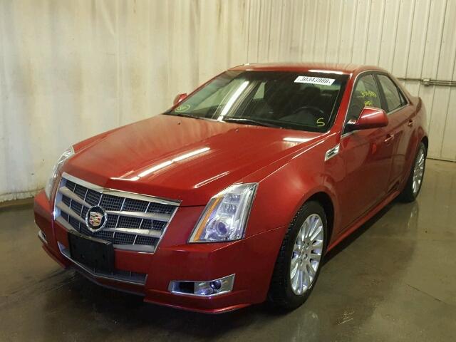 1G6DL5EV2A0120140 - 2010 CADILLAC CTS PERFOR RED photo 2