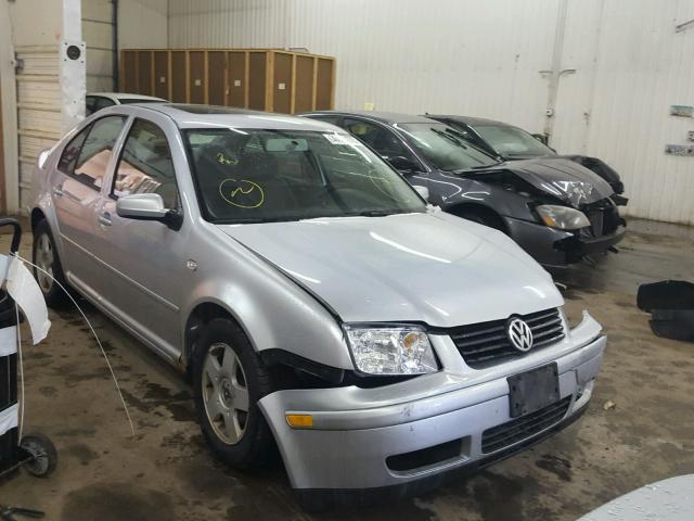 3VWSB69M72M175712 - 2002 VOLKSWAGEN JETTA GLS SILVER photo 1