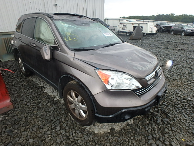 5J6RE48749L061178 - 2009 HONDA CR-V EX-L GRAY photo 1