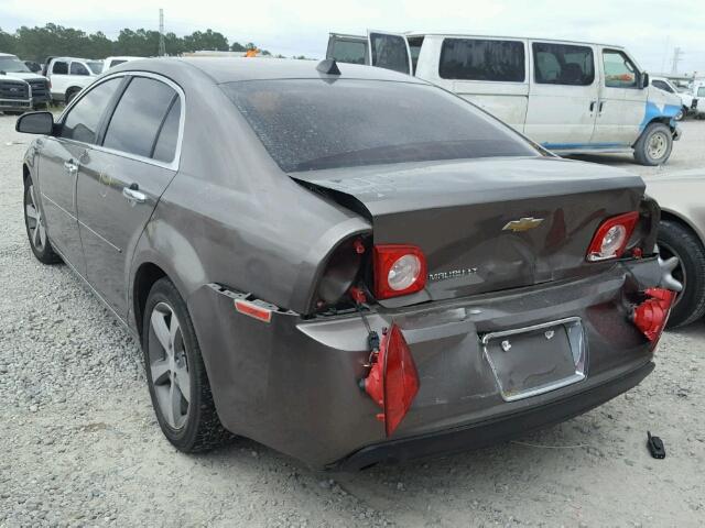 1G1ZC5E03CF316880 - 2012 CHEVROLET MALIBU 1LT ყავისფერი ფოტო 3