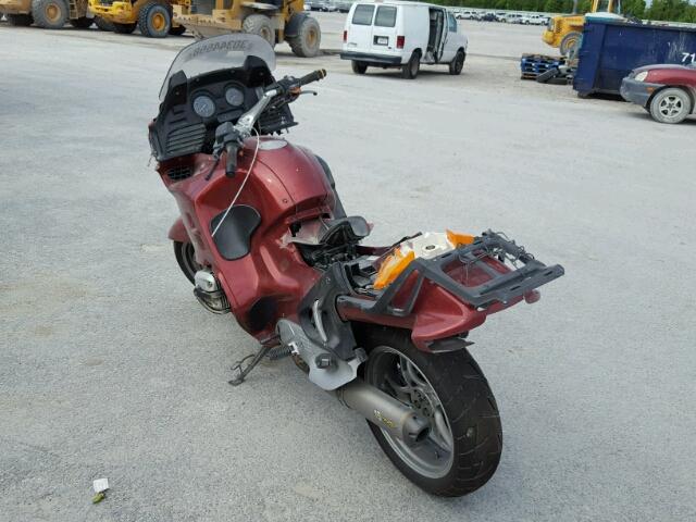 WB10499A34ZE91508 - 2004 BMW R1150 RT RED photo 3