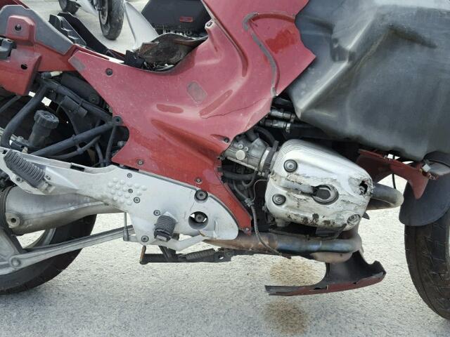 WB10499A34ZE91508 - 2004 BMW R1150 RT RED photo 9