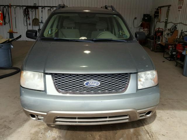 1FMZK04155GA07198 - 2005 FORD FREESTYLE GREEN photo 9