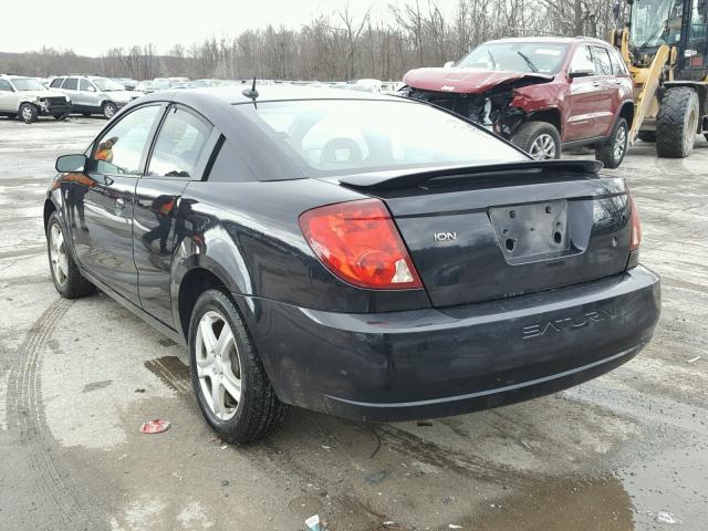 1G8AW15F97Z134687 - 2007 SATURN ION LEVEL BLACK photo 3