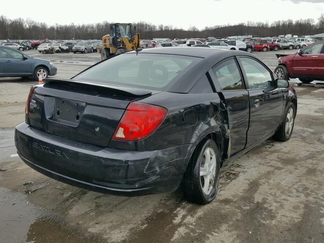 1G8AW15F97Z134687 - 2007 SATURN ION LEVEL BLACK photo 4