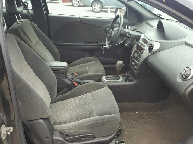 1G8AW15F97Z134687 - 2007 SATURN ION LEVEL BLACK photo 5