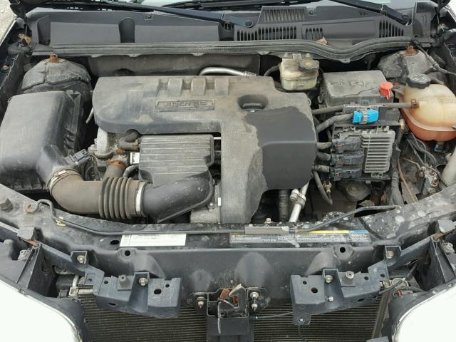 1G8AW15F97Z134687 - 2007 SATURN ION LEVEL BLACK photo 7