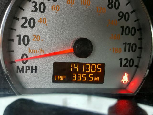 1G8AW15F97Z134687 - 2007 SATURN ION LEVEL BLACK photo 8