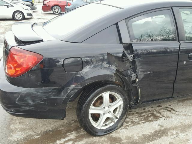 1G8AW15F97Z134687 - 2007 SATURN ION LEVEL BLACK photo 9