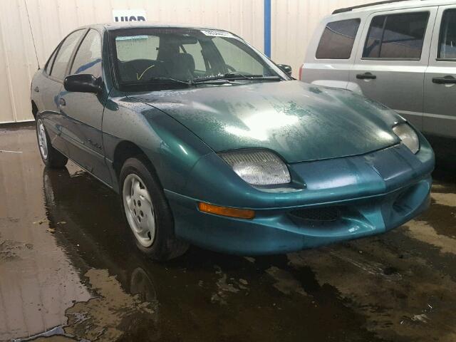 1G2JB5248W7537571 - 1998 PONTIAC SUNFIRE SE GREEN photo 1