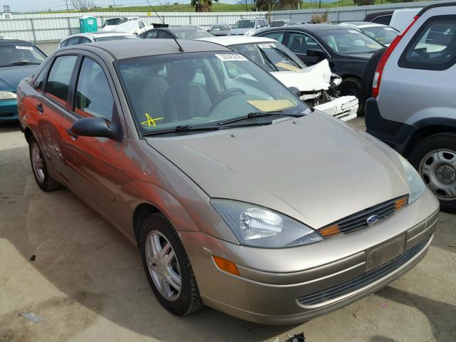 1FAFP34374W185569 - 2004 FORD FOCUS SE C BEIGE photo 1