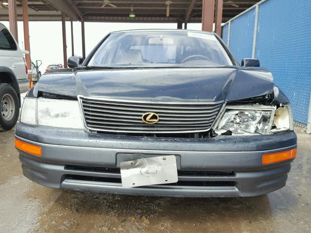 JT8UF22E1S0028377 - 1995 LEXUS LS 400 BLUE photo 9