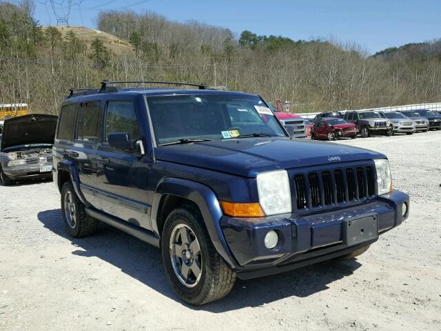 1J8HG48N96C129764 - 2006 JEEP COMMANDER ლურჯი ფოტო 1