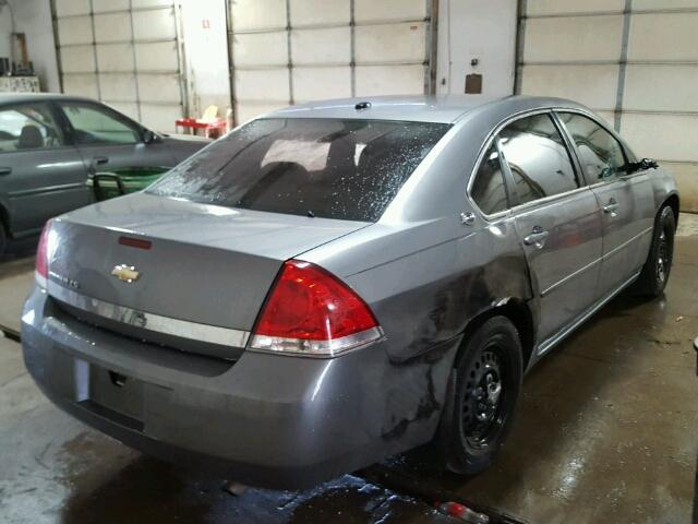 2G1WB58N369388611 - 2006 CHEVROLET IMPALA LS GRAY photo 4