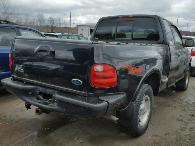 2FTRX08WXYCB13860 - 2000 FORD F150 BLACK photo 4